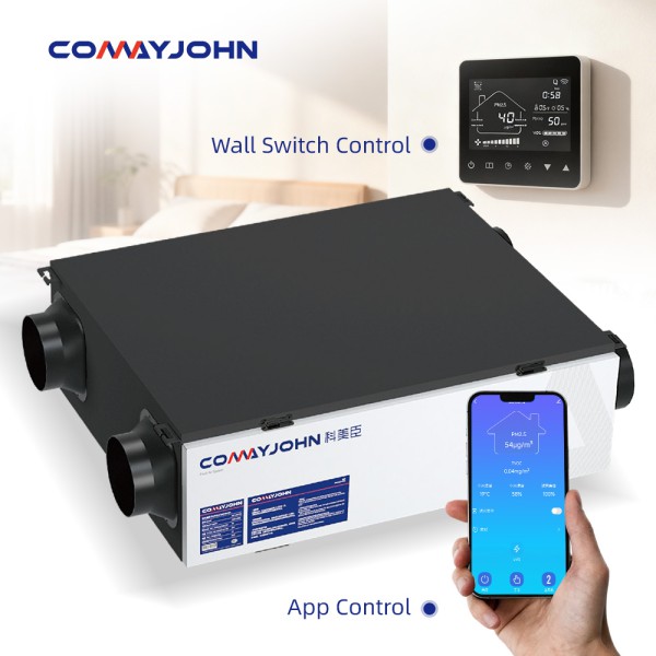 Máy cấp khí tươi 2 chiều hồi nhiệt 350m3/h - COMAYJOHN
