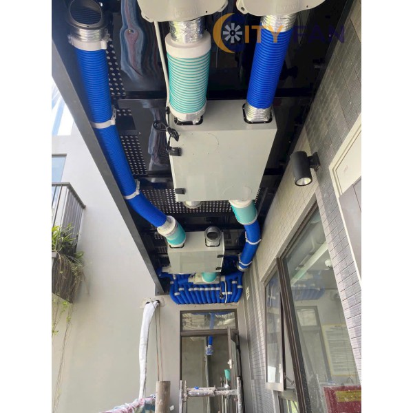 Máy cấp khí tươi 2 chiều hồi nhiệt KV250P-D
