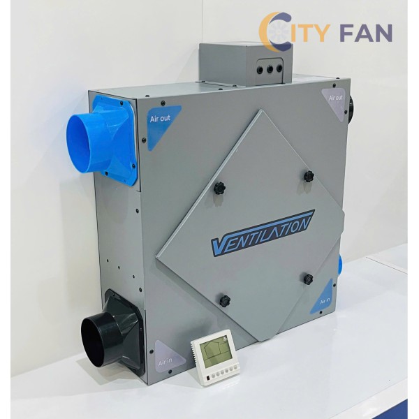 Máy cấp khí tươi 2 chiều hồi nhiệt KV250P-D