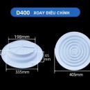 Cửa gió khuếch tán tròn ABS - D400