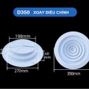 Cửa gió khuếch tán tròn ABS - D350