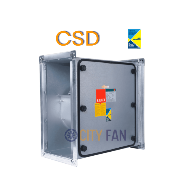 Kruger Fan CSD 200 - CSD 225 - CSD 250 - CSD 280 - CSD 315 - CSD 355 - CSD 400