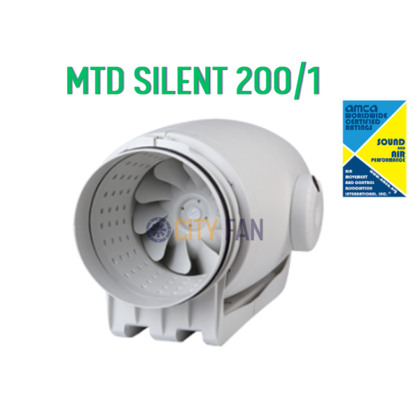 Kruger Fan MTD Silent 200/1 - Quạt thông gió Kruger