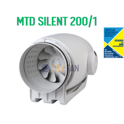 Kruger Fan MTD Silent 200/1 - Quạt thông gió Kruger