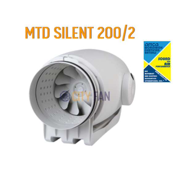 Kruger Fan MTD Silent 200/2 - Quạt thông gió Kruger