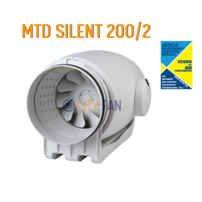 Kruger Fan MTD Silent 200/2 - Quạt thông gió Kruger