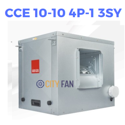 Kruger Fan CCE 10-10 4P-1 3SY - QUẠT THÔNG GIÓ KRUGER