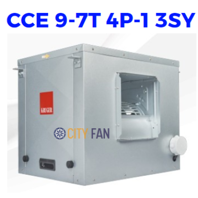 Kruger Fan CCE 9-7T 4P-1 3SY - QUẠT THÔNG GIÓ KRUGER