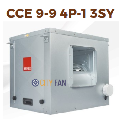 Kruger Fan CCE 9-9 4P-1 3SY - QUẠT THÔNG GIÓ KRUGER