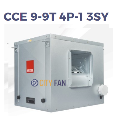 Kruger Fan CCE 9-9T 4P-1 3SY - QUẠT THÔNG GIÓ KRUGER