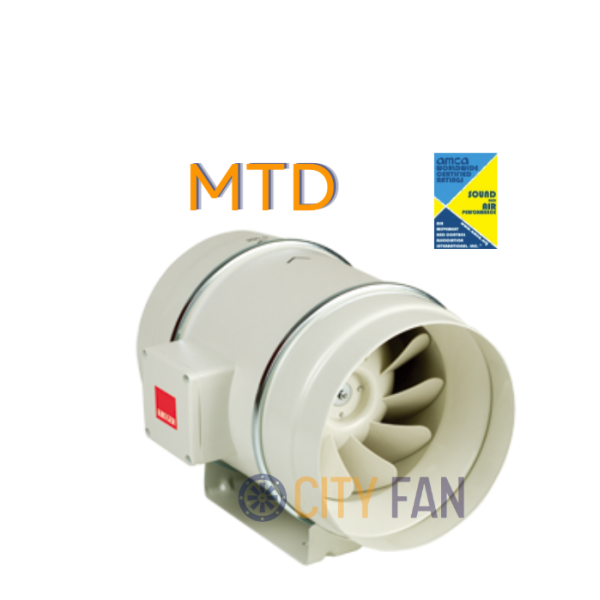 Kruger Fan MTD 100/2 - MTD 125 - MTD 160 - MTD 200 - MTD 250 - MTD 315