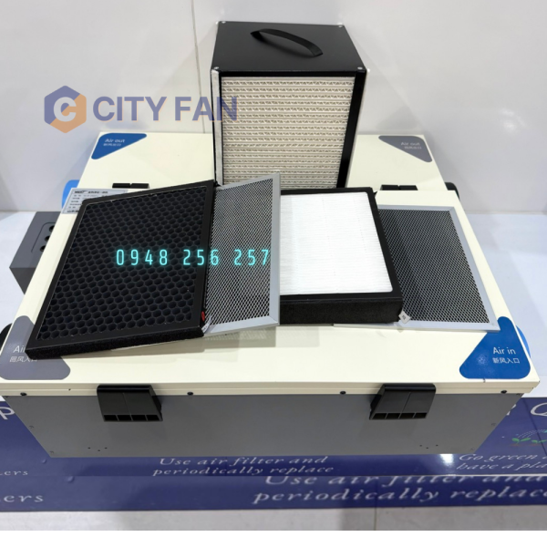 Máy cấp khí tươi 2 chiều hồi nhiệt KV350P-L