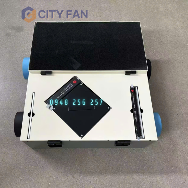 Máy cấp khí tươi 2 chiều hồi nhiệt KV350P-L