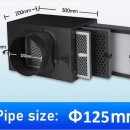 Hộp lọc không khí cho máy hồi nhiệt, quạt thông gió - 3 lõi lọc, PM2.5