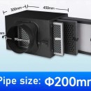 Hộp lọc không khí cho máy hồi nhiệt, quạt thông gió - 3 lõi lọc, PM2.5