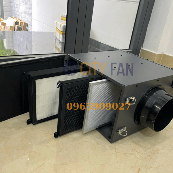 Hộp lọc gió tươi PR-100D3