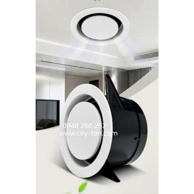 Miệng gió viền âm trần nhựa ABS