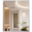 Miệng gió viền âm trần nhựa ABS