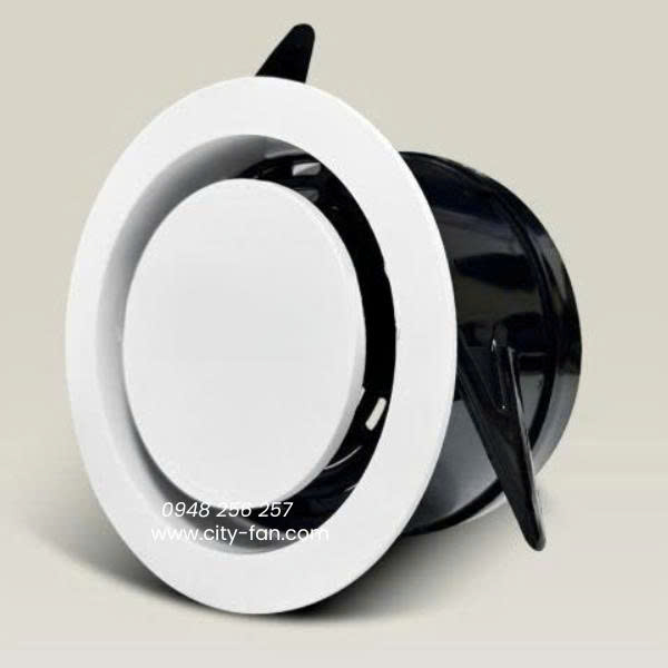 Miệng gió viền âm trần nhựa ABS