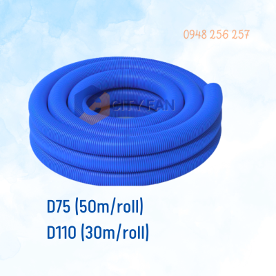 Ống gió tươi HDPE - D75 (50m/Cuộn)